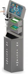 sanitotem_met_2_bakjes_en_reclame_en_dispenser_grote_afbeelding_232489957